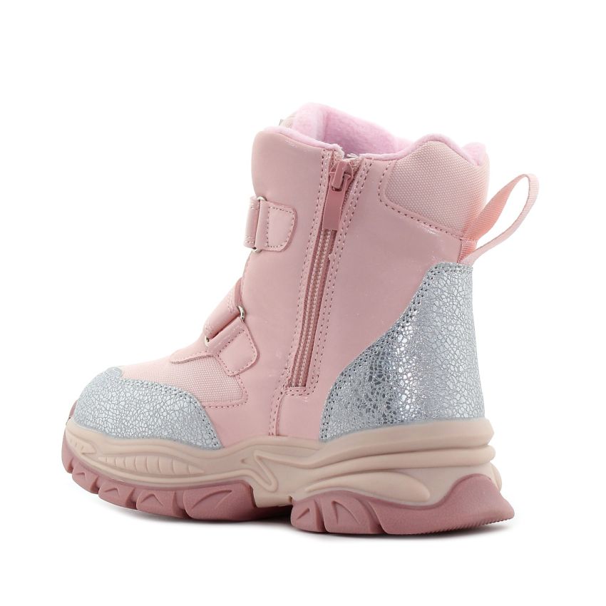 Wink - Kaldia rózsaszín baba bakancs