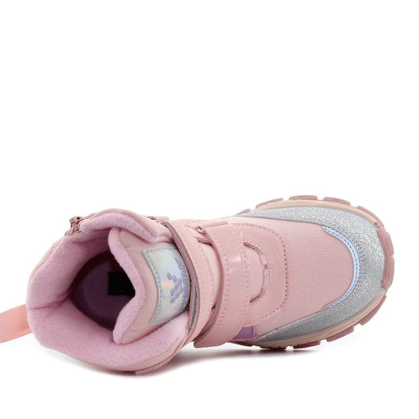 Wink - Kaldia rózsaszín baba bakancs