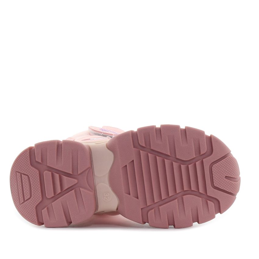 Wink - Kaldia rózsaszín baba bakancs