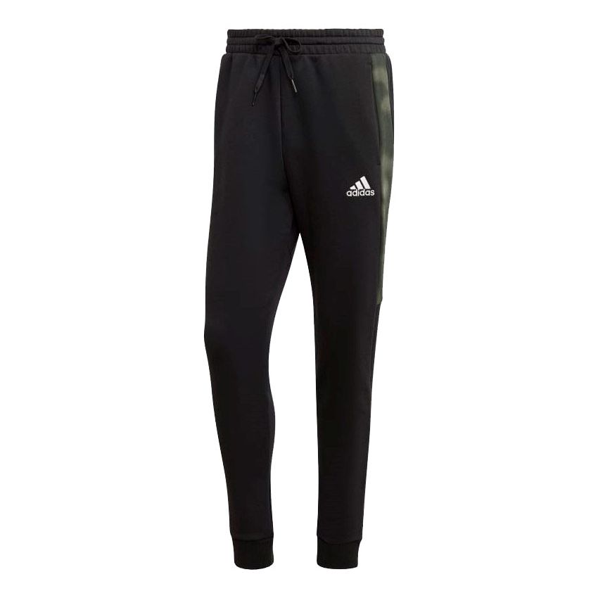 Adidas Essentials Camo Print fekete férfi nadrág