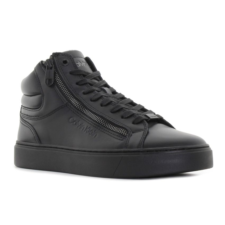 Calvin Klein High Top Lace Up fekete férfi cipő