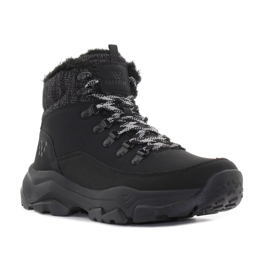 Wink - Kritage fekete férfi bakancs