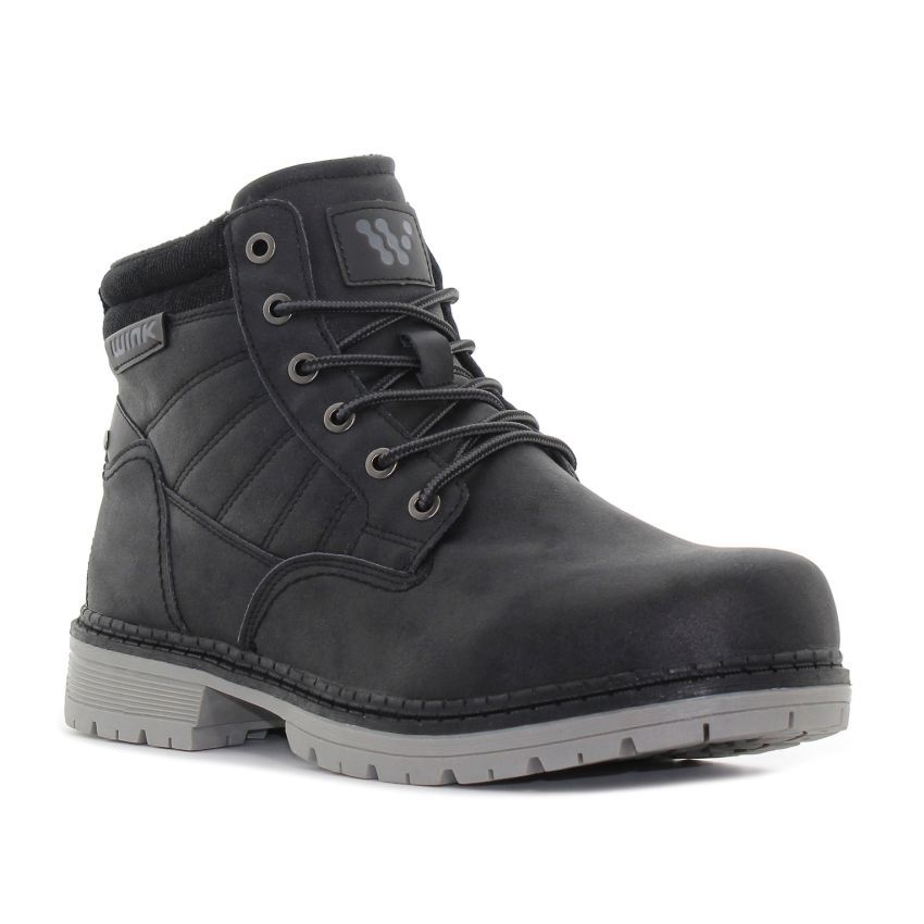 Wink - Charut fekete férfi bakancs