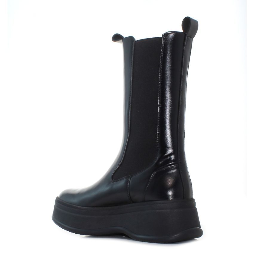 Calvin Klein Pitched Chelsea fekete női bokacsizma