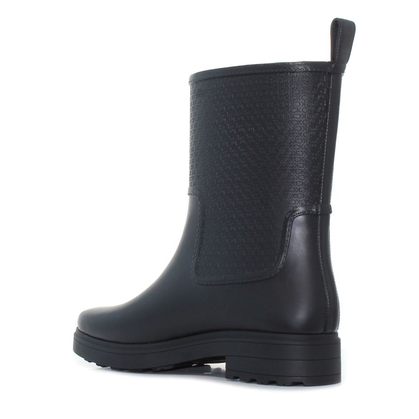 Calvin Klein Ess Rainboot - Nano Mono fekete női gumicsizma