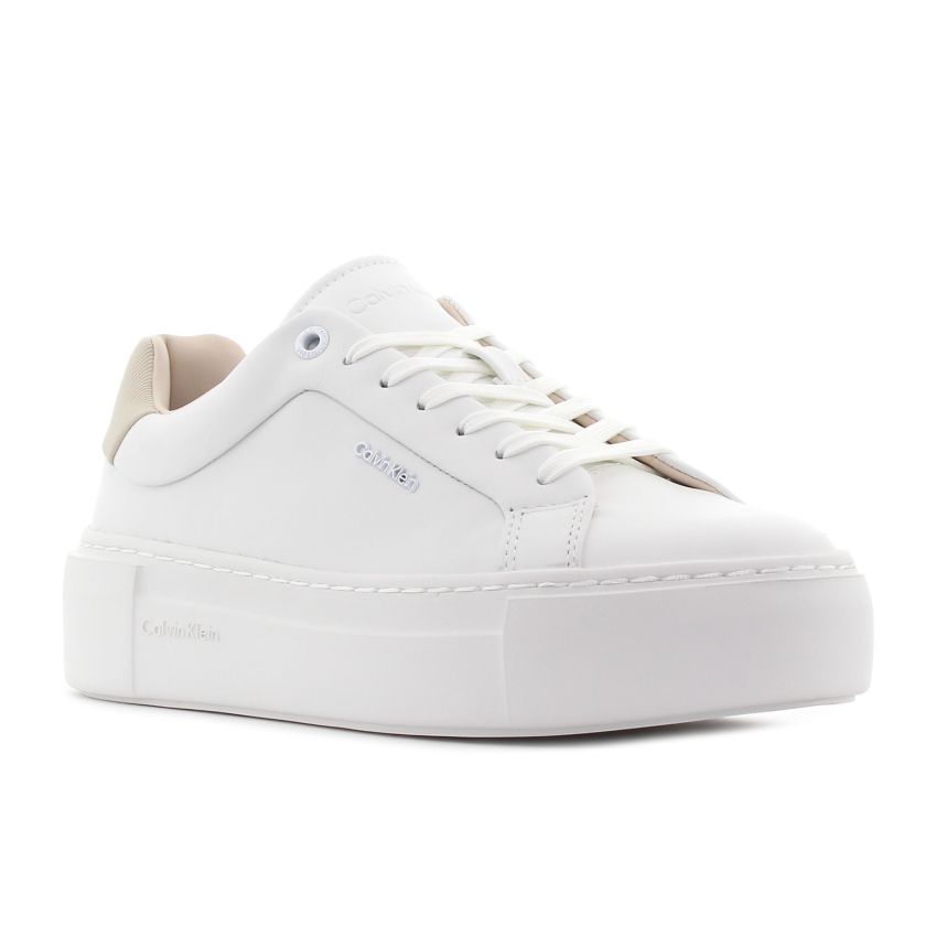 Calvin Klein Cupsole Lace Up fehér női cipő