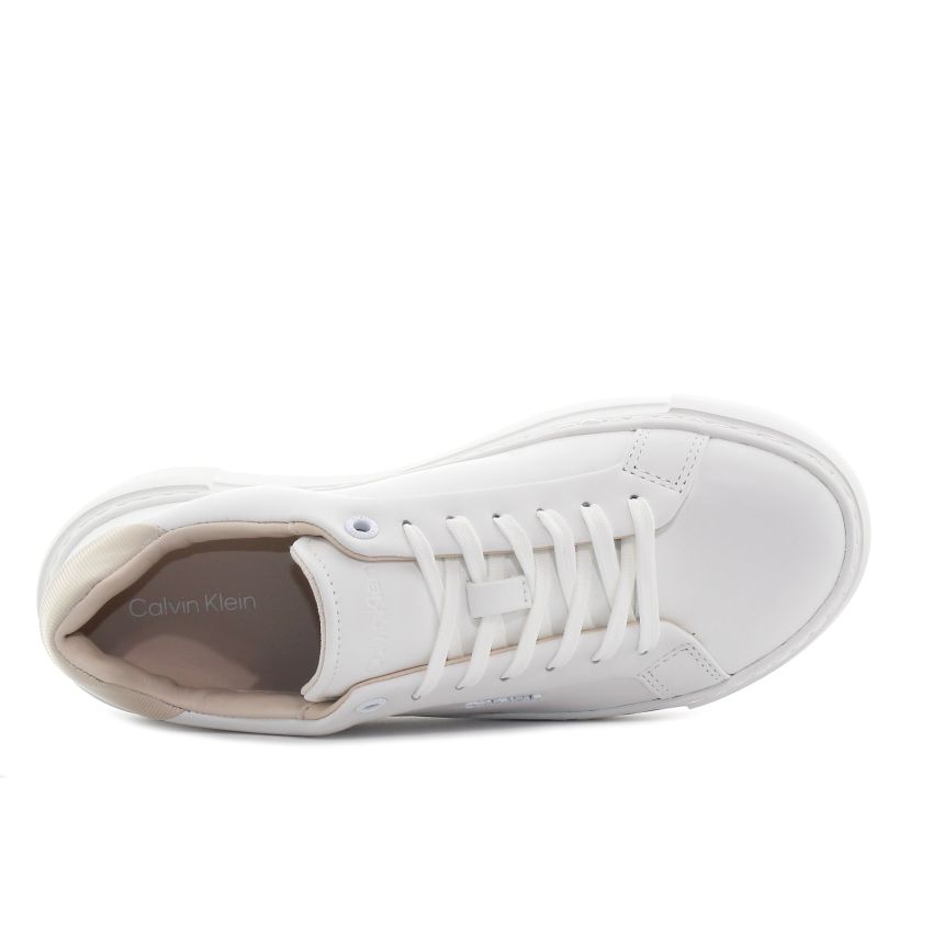 Calvin Klein Cupsole Lace Up fehér női cipő