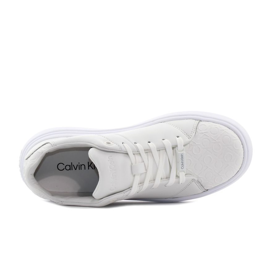 Calvin Klein Cupsole Lace Up fehér női cipő