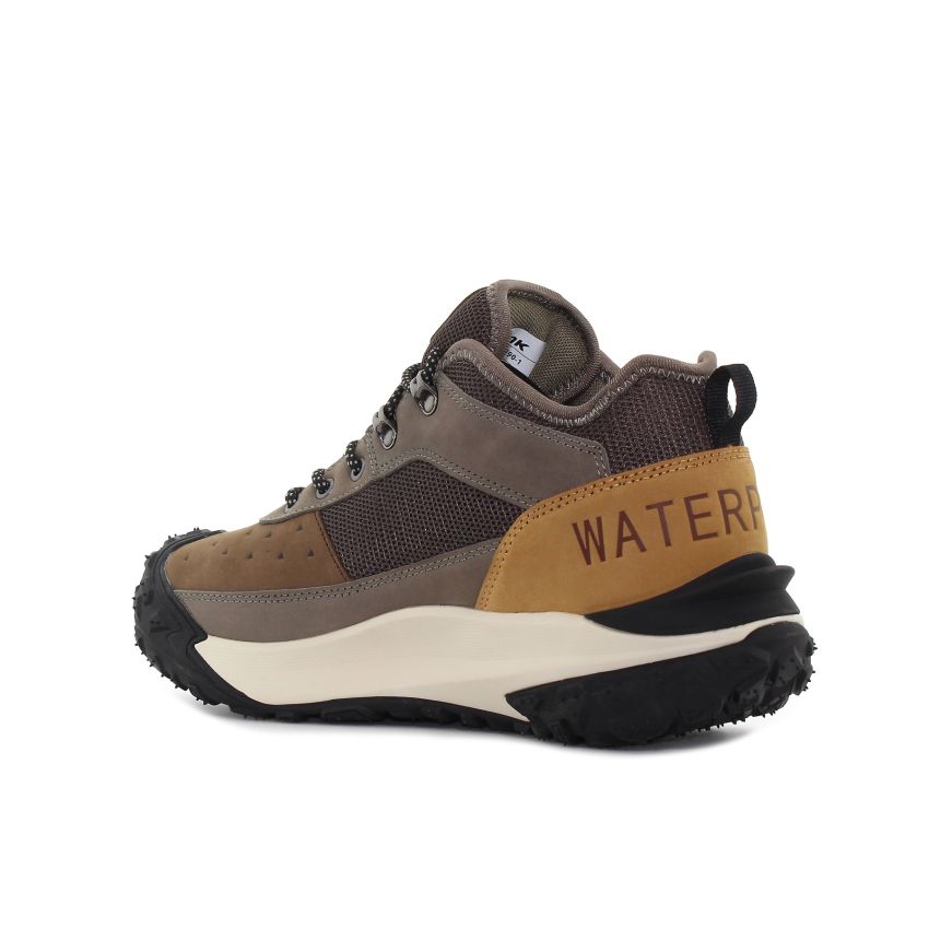 Wink - Navius WR vízlepergető barna férfi bőr cipő