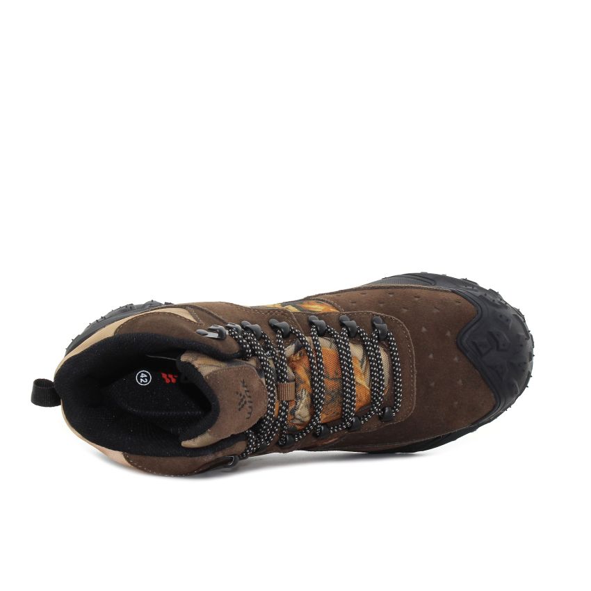 Wink - Navius WRX vízlepergető barna férfi bőr bakancs