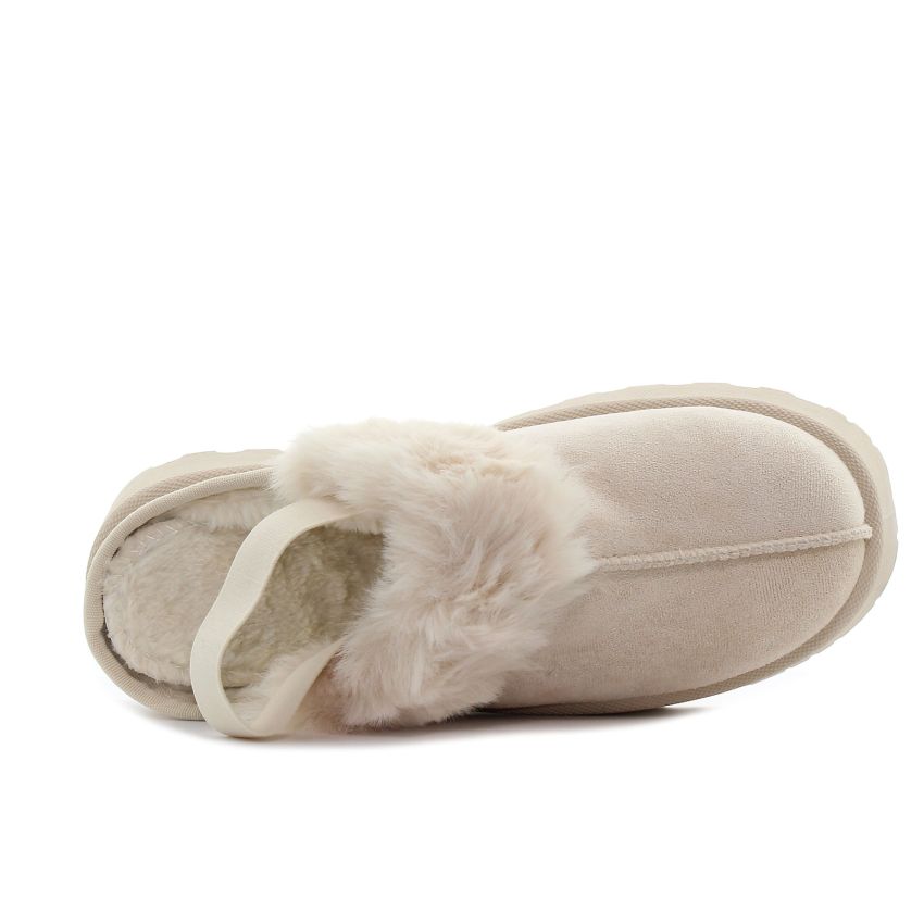 Monogrant - Donna bézs női papucs