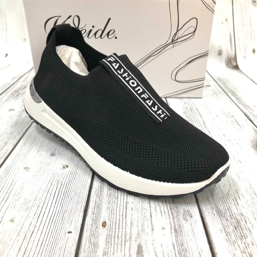 Weide Arana fekete női cipő