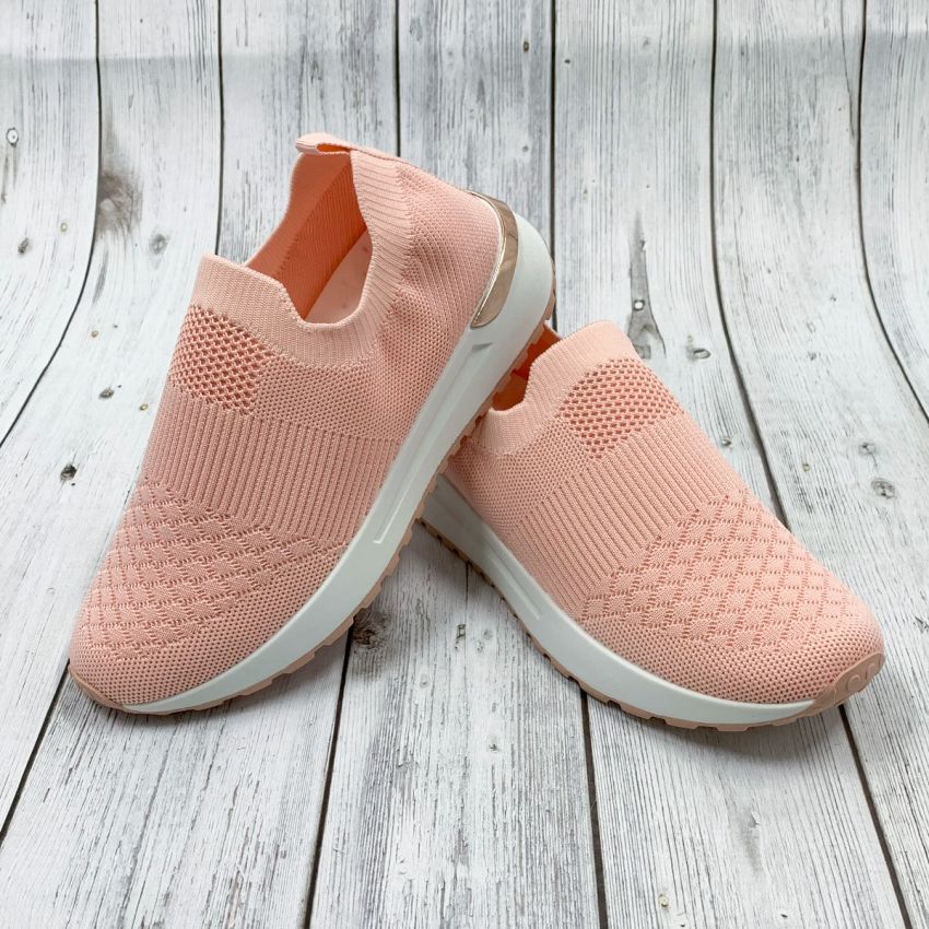 Borgo Yesmile SL27 rózsaszín női bebújós cipő