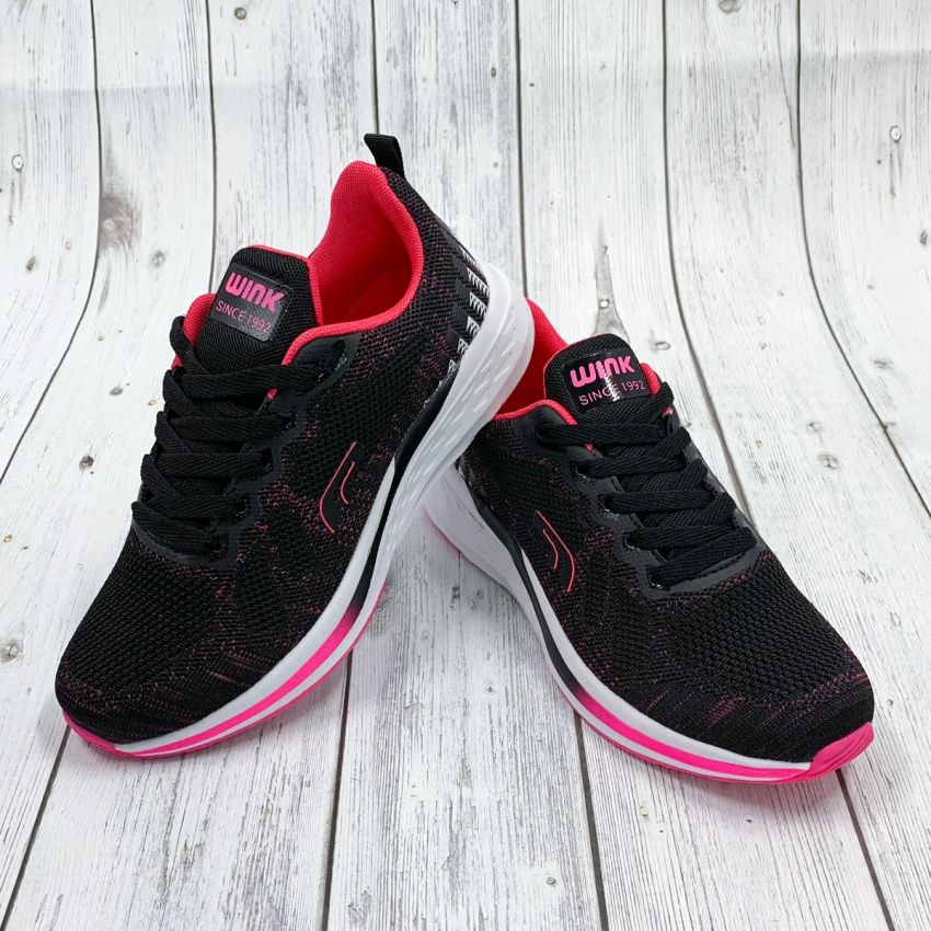 Wink FL21 fekete női cipő