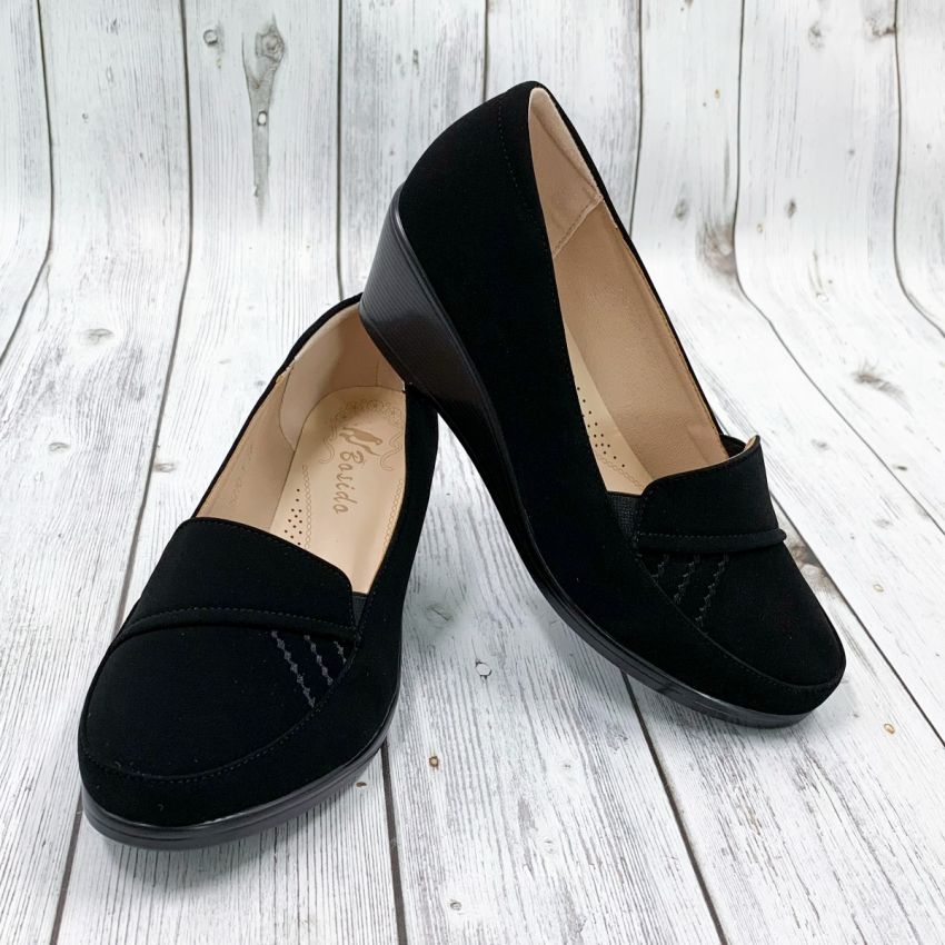 Bosido Anni fekete női magassarkú