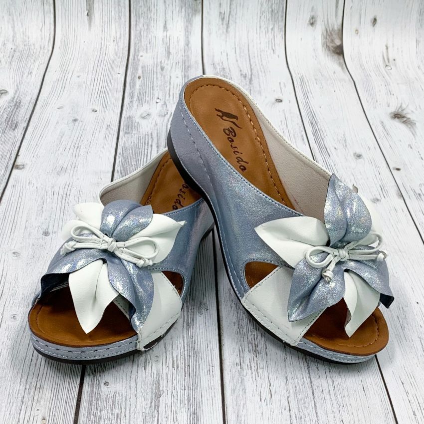 Bosido Rosa kék női papucs