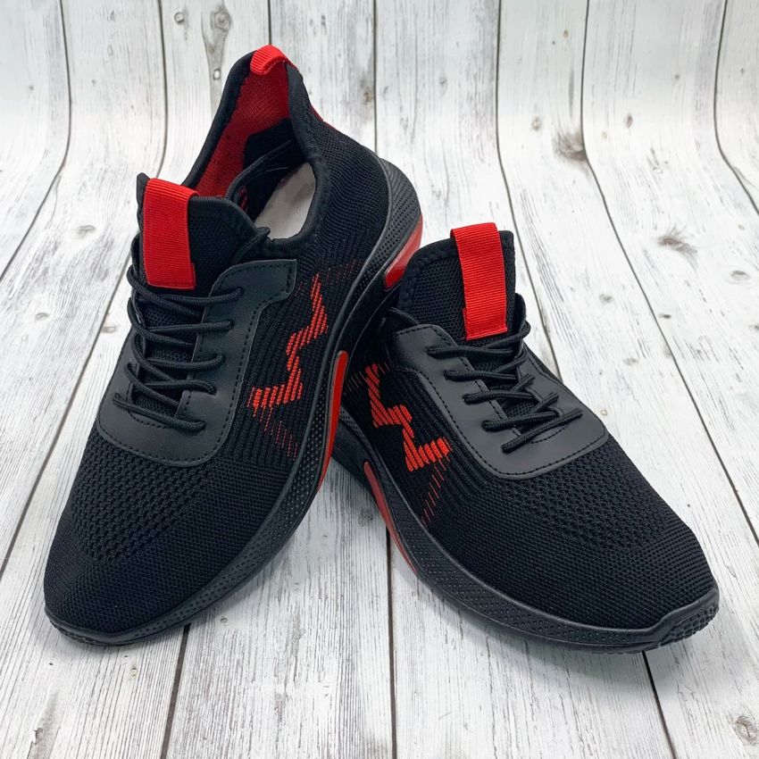 Borgo K-Zero fekete-piros férfi sneaker