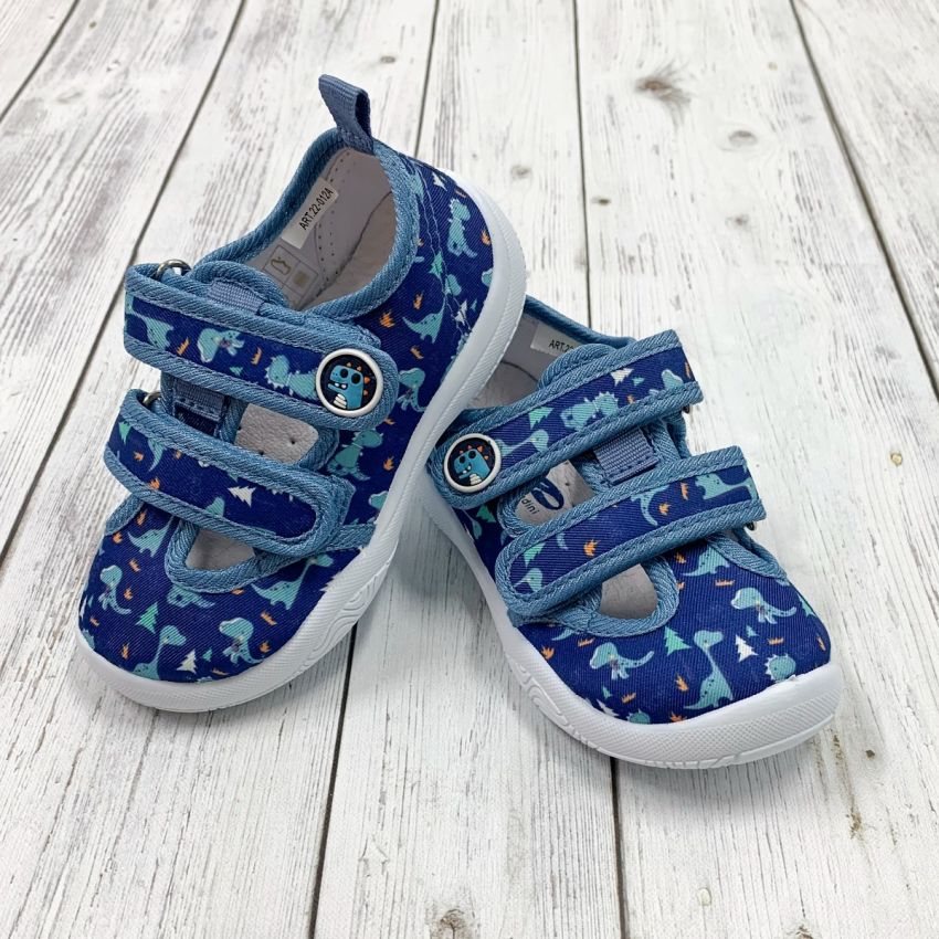 Borgo Padini Dino kék baba szandál