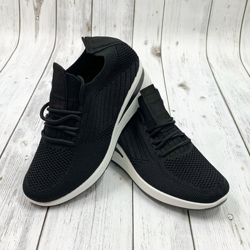 Weide A77 fekete női cipő