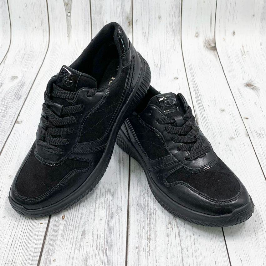 Tamaris fekete női cipő