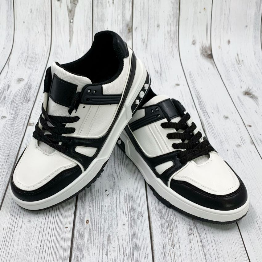 Bosido Clover fekete-fehér női cipő