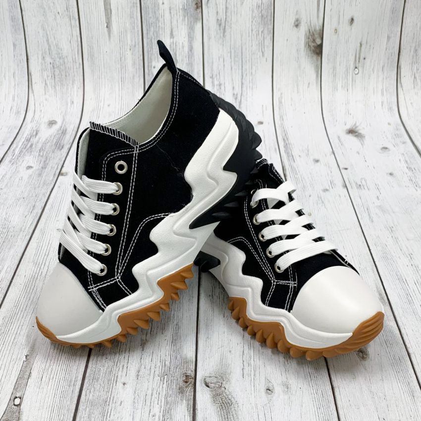 Seastar Ube fekete női platformos cipő