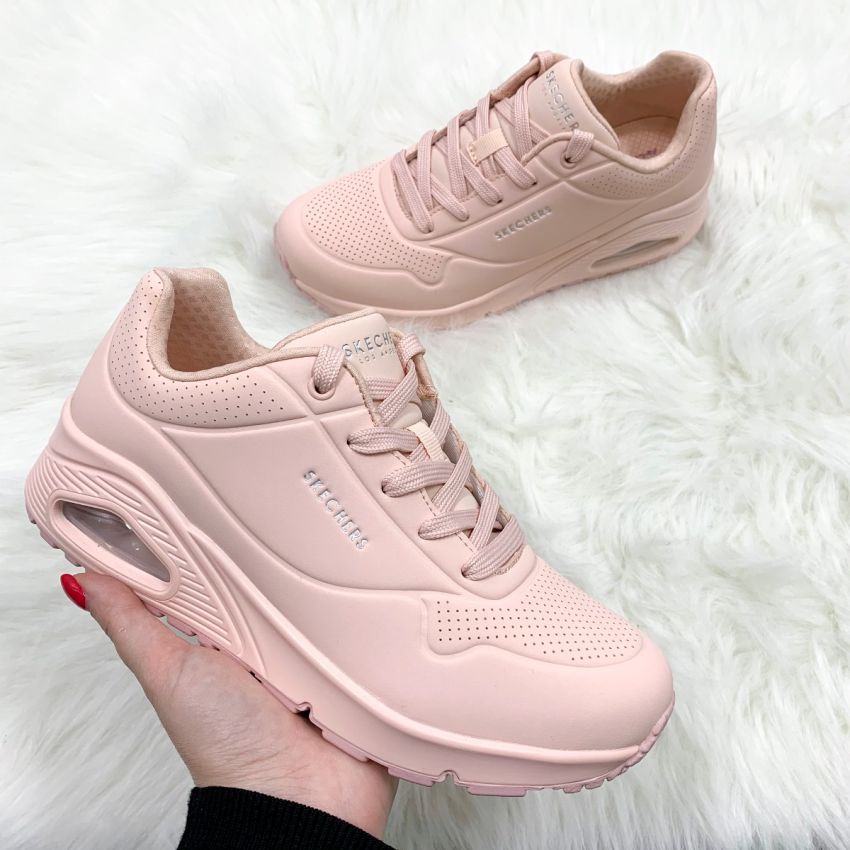 Skechers Uno - Frosty Kicks rózsaszín női sneaker
