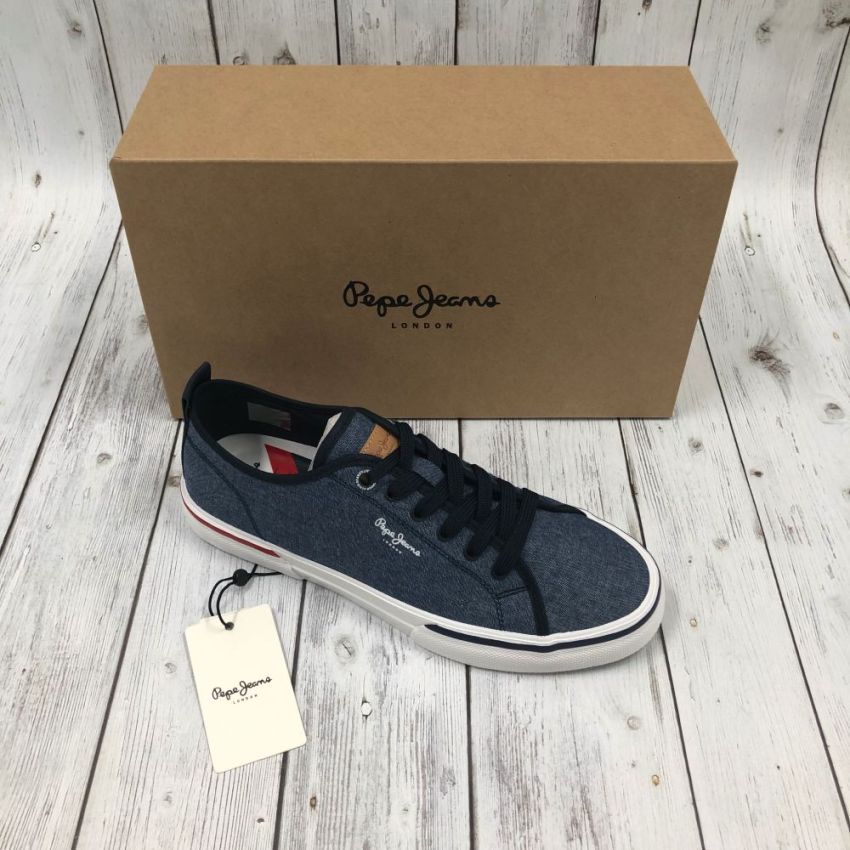 Pepe Jeans Kenton Smart 22 sötétkék férfi cipő