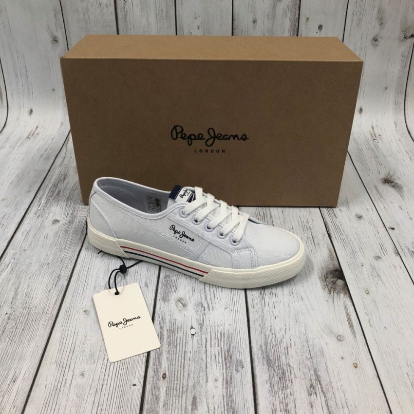 Pepe Jeans - Brady Basic fehér női cipő