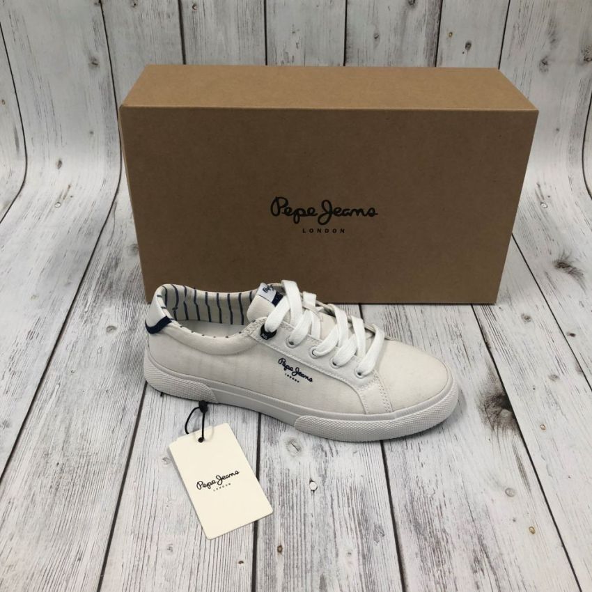 Pepe Jeans Kenton Bass fehér női cipő