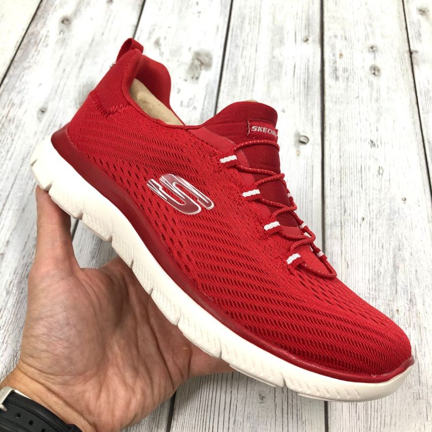 Skechers Summits - Fast Attraction piros női cipő