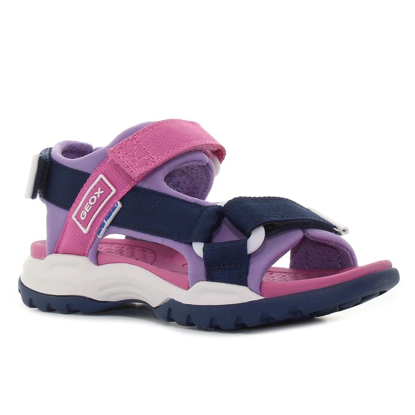Geox J Borealis G. A rózsaszín gyerek szandál