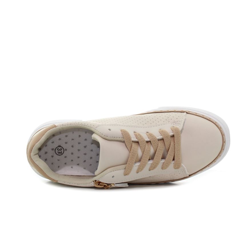 Goll Amira bézs női cipő