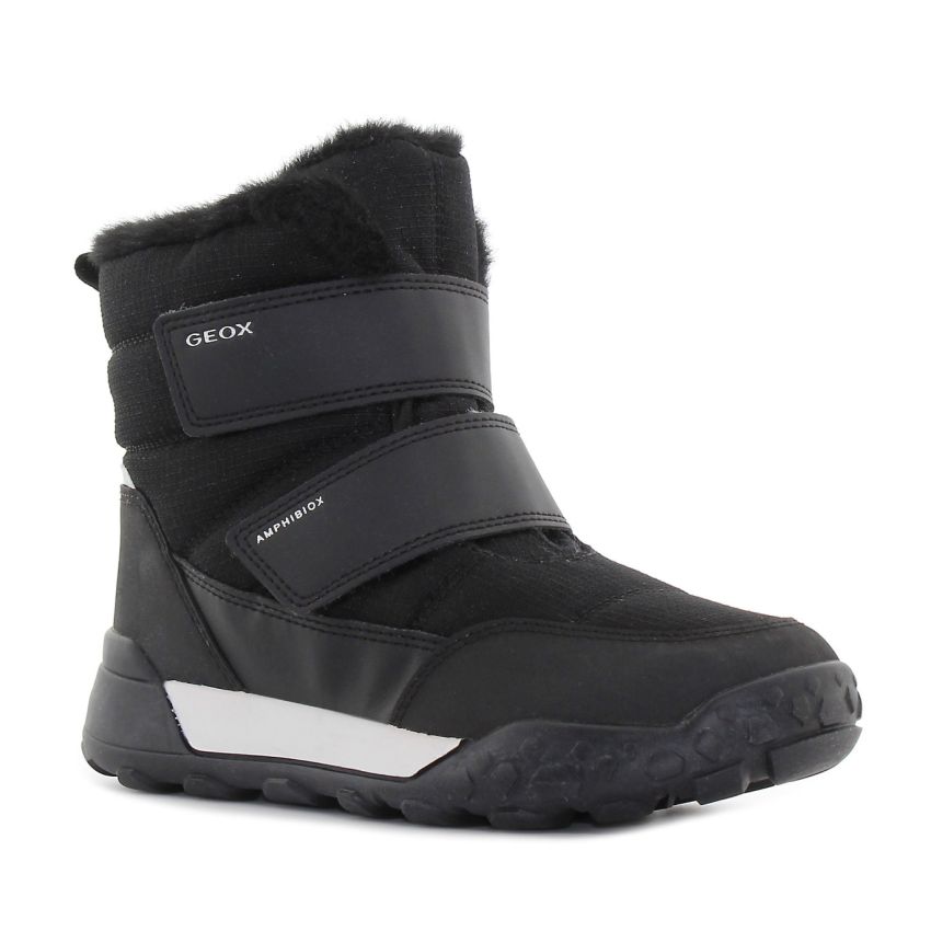 Geox J Trekkyup fekete gyerek csizma