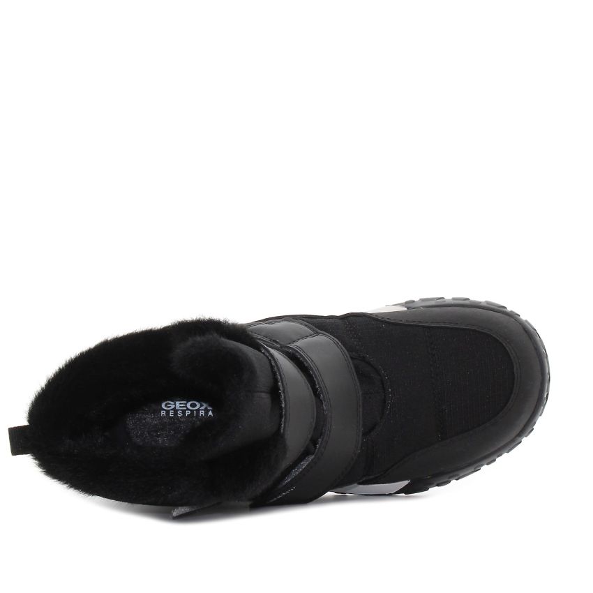 Geox J Trekkyup fekete gyerek csizma