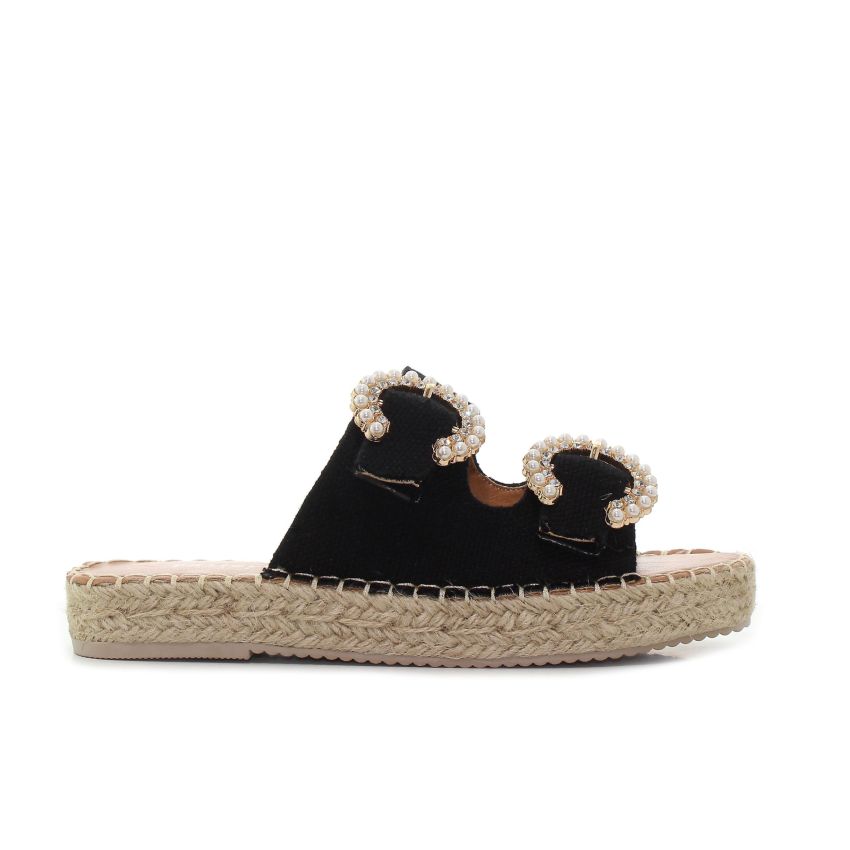 Seastar Manda fekete női papucs