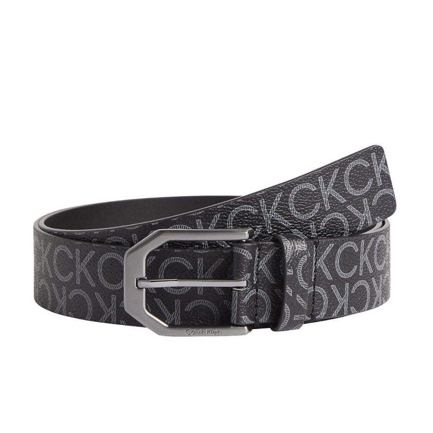 Calvin Klein Warmth Faceted fekete férfi öv