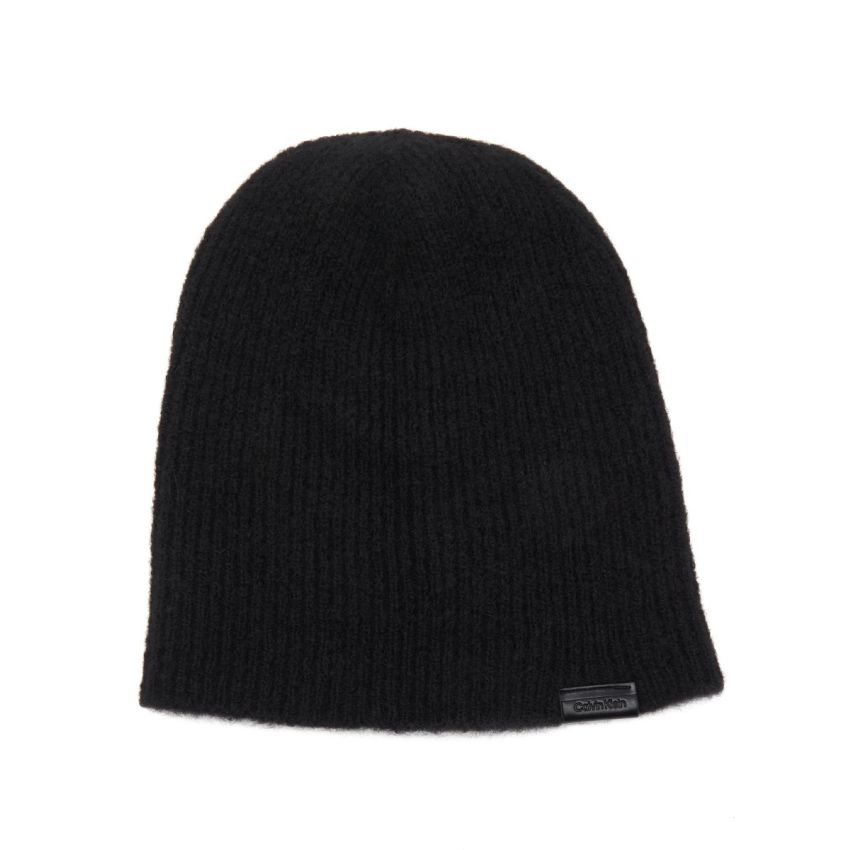 Calvin Klein Classic Wool fekete férfi sapka