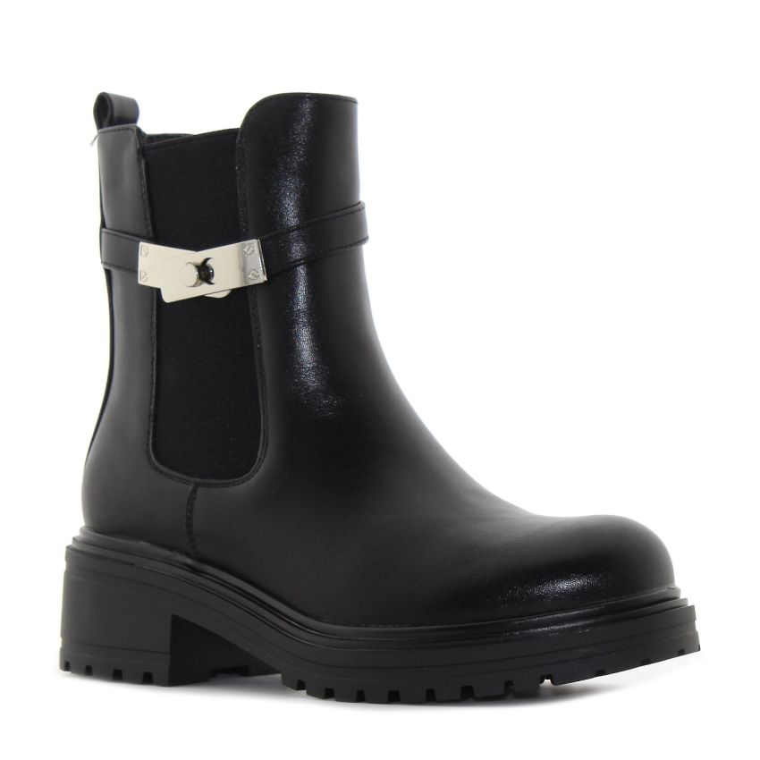 Monogrant - Tira fekete női bokacsizma