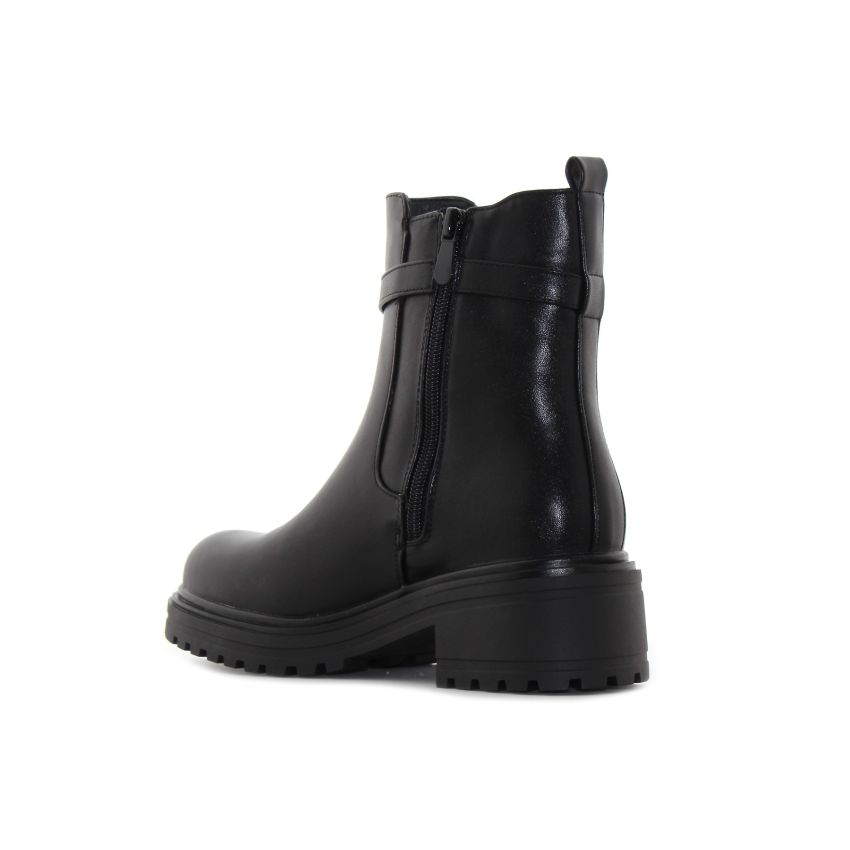 Monogrant - Tira fekete női bokacsizma