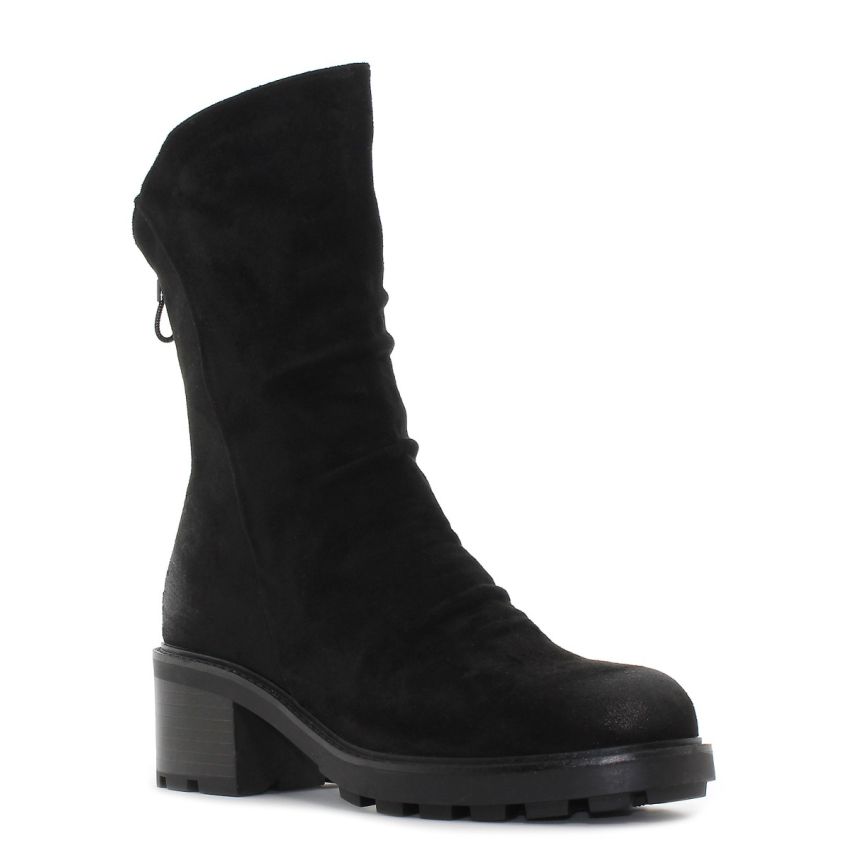 Monogrant - Giada fekete női bokacsizma