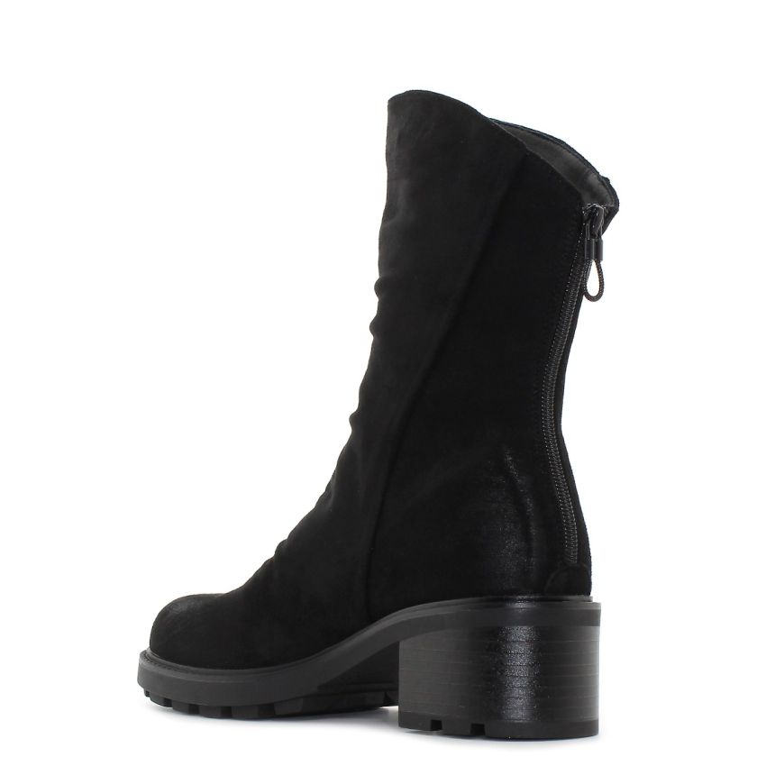 Monogrant - Giada fekete női bokacsizma