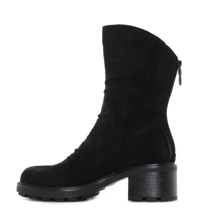 Monogrant - Giada fekete női bokacsizma