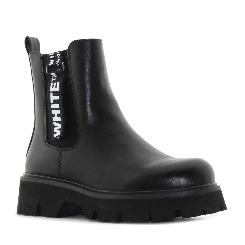 Monogrant - Kim fekete női bokacsizma