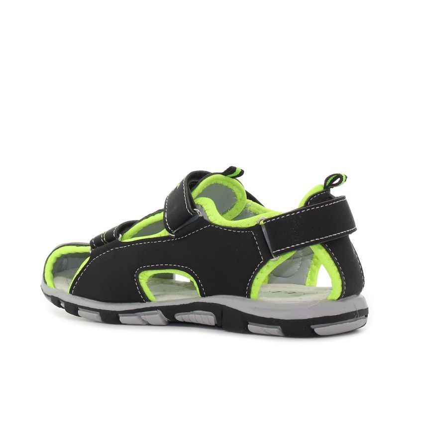 Borgo Catch a Ball fekete gyerek szandál