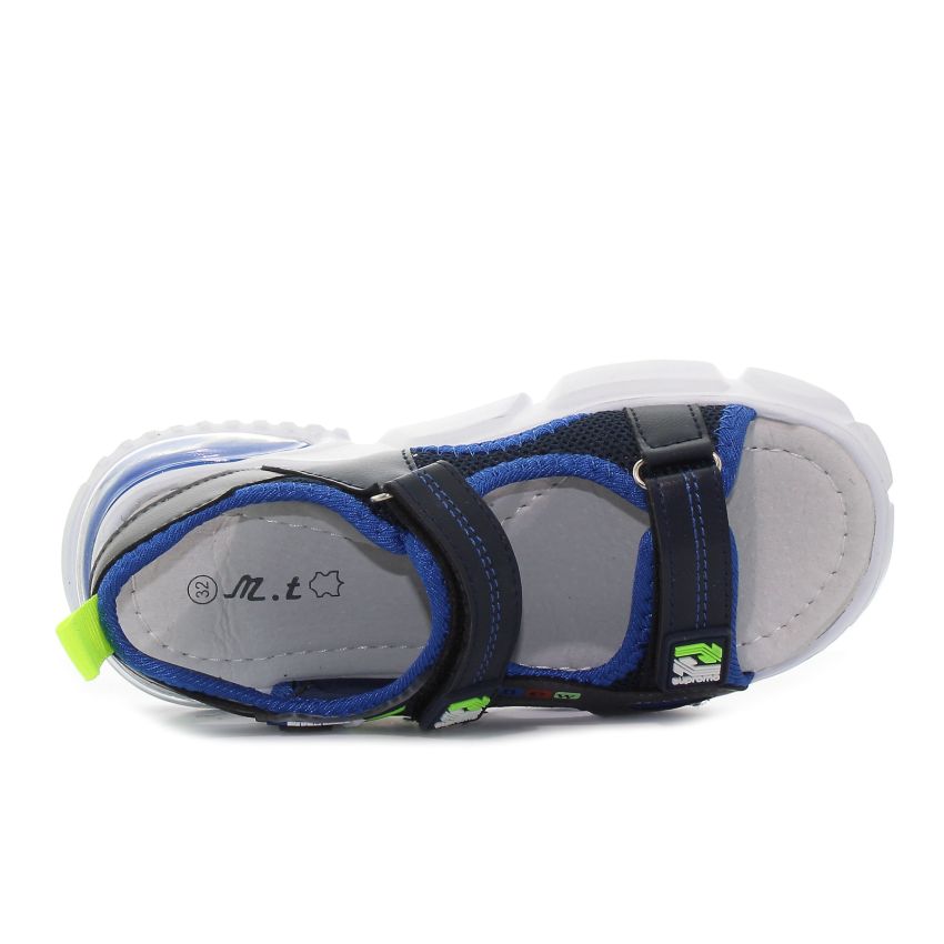 Borgo Supromo sötétkék gyerek szandál