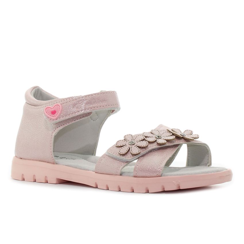 Borgo Diamond rózsaszín gyerek szandál