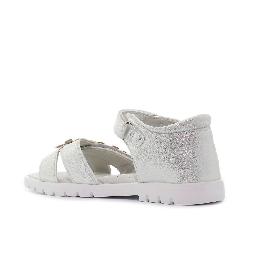 Borgo Diamond ezüst gyerek szandál