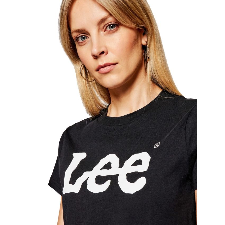 Lee fekete női rövidujjú