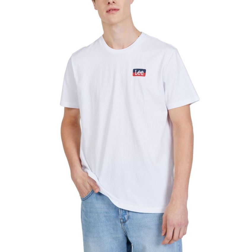 Lee fehér férfi rövid ujjú